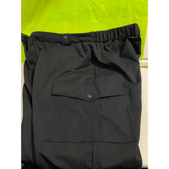 River Island Black Plus Pants – Size 22 – Stretch Waist - Cargo pockets - Picture 8 of 9